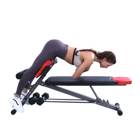 Finer Form Multifunktionale Hantelbank – 5-in-1 Trainingsbank