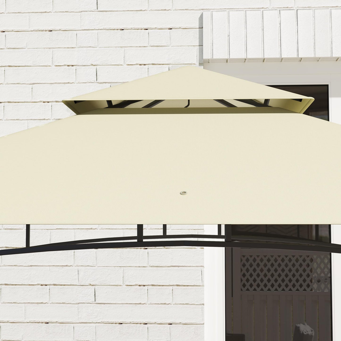 Outsunny Grillpavillon 240x150 cm – wasserdicht, UV-Schutz