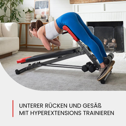 Finer Form Multifunktionale Hantelbank – 5-in-1 Trainingsbank