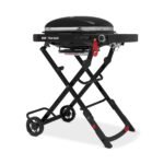 Weber Traveler Compact Gasgrill klappbar 52x36cm Schwarz