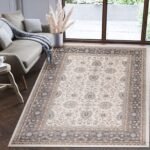 Mazovia Orientteppich 250×350 cm Beige Creme Grau – ÖEKO-TEX
