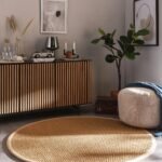 benuta Pure Sisalteppich Greta Rund 250x250 cm – Beige | 100% Sisal